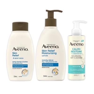 AVEENO Skin Relief & Restore Bundle Set 1s