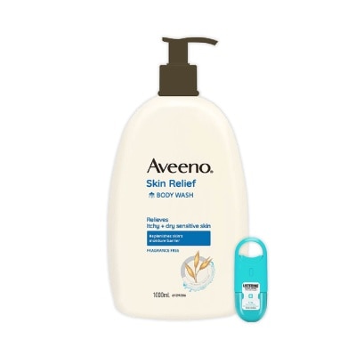 AVEENO X LISTERINE Total Clean & Hydration Bundle Set 1s