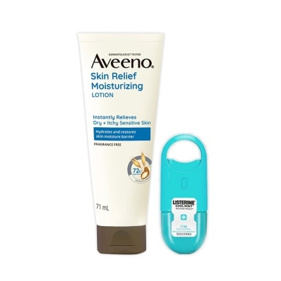 AVEENO X LISTERINE Hydrate & Freshen Daily Care Bundle Set 1s