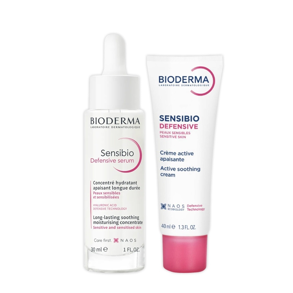 Sensibio Defensive Moisturiser + Serum Bundle Set 1s