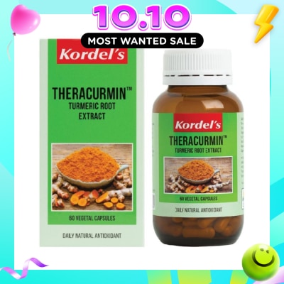 KORDEL'S Theracurmin™ Tumeric Root Extract Vegetal Capsule 60s image