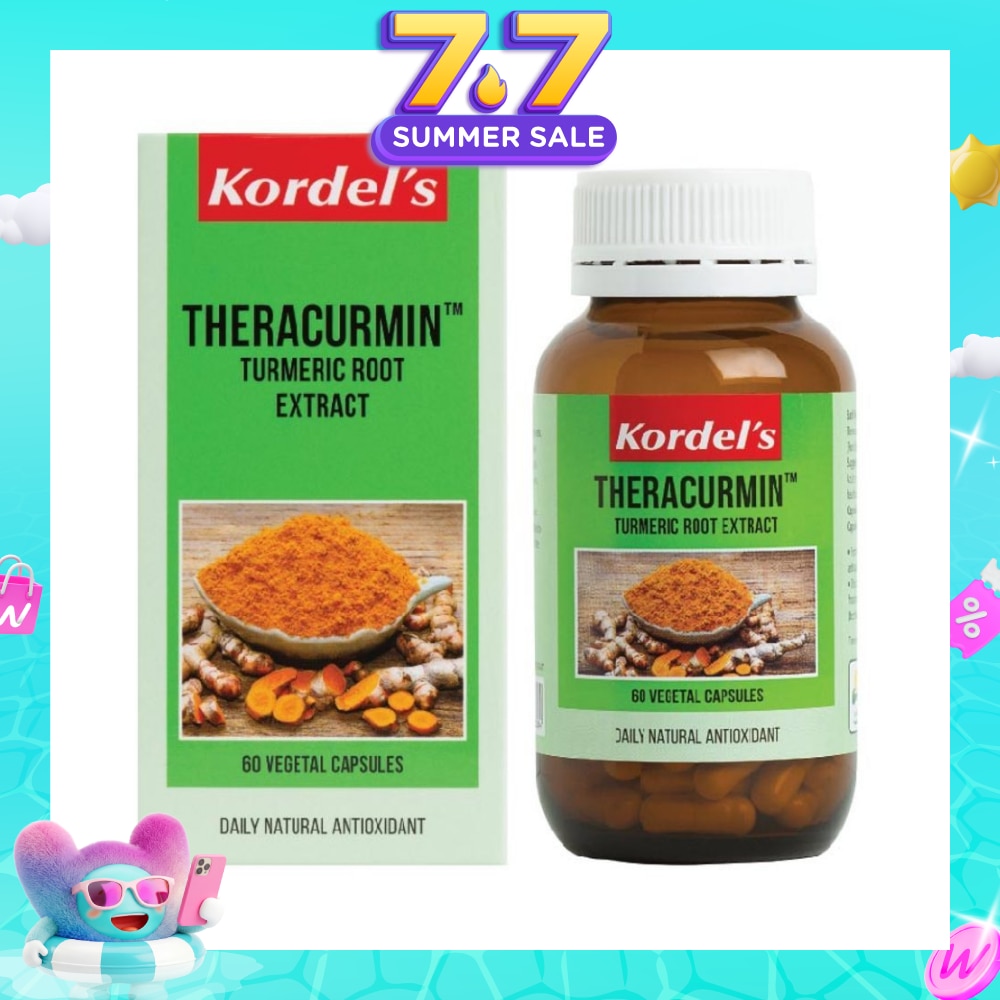 Theracurmin™ Tumeric Root Extract Vegetal Capsule 60s