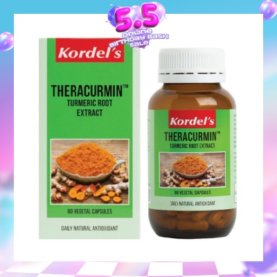 KORDEL'S - Theracurmin™ Tumeric Root Extract Vegetal Capsule 60s