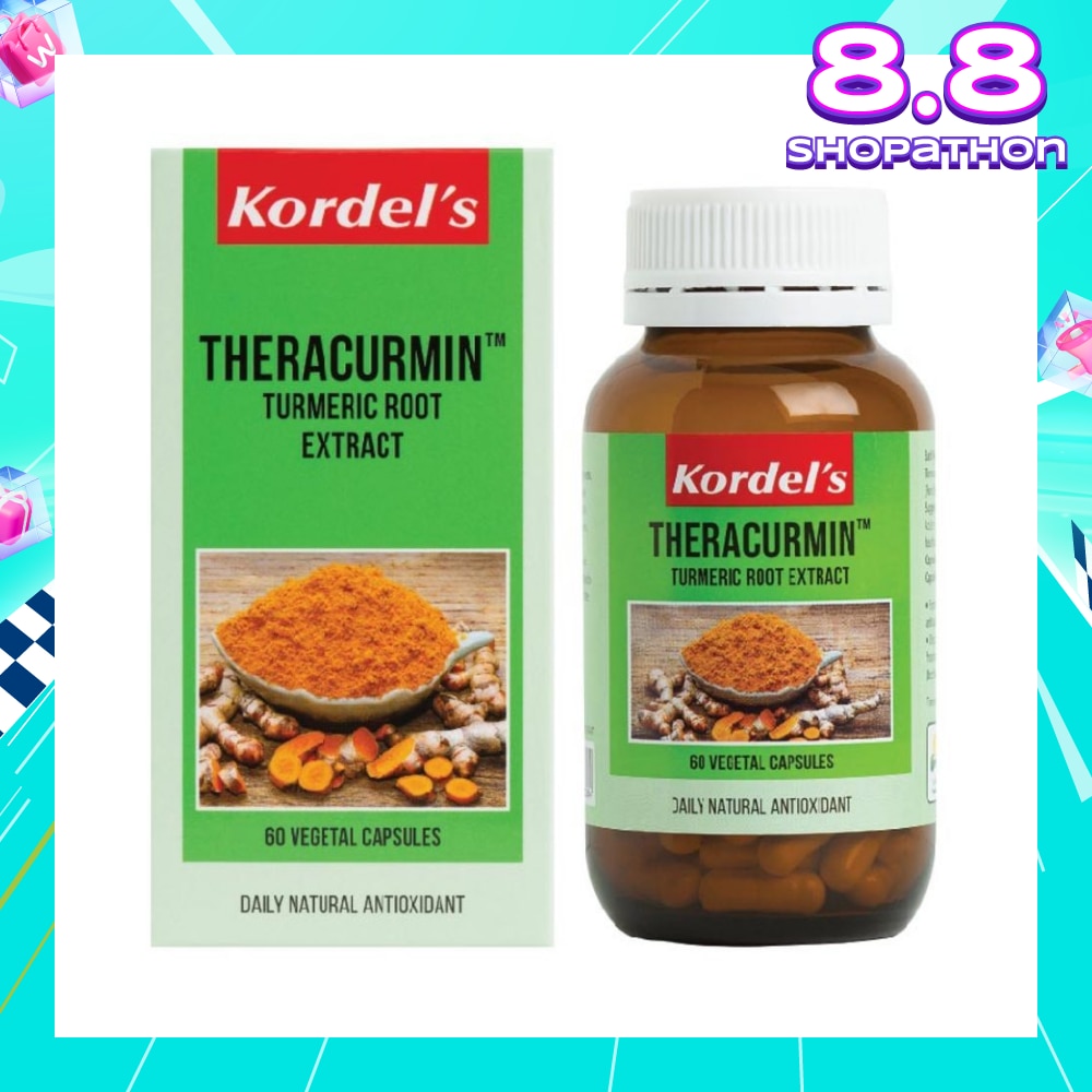 Theracurmin™ Tumeric Root Extract Vegetal Capsule 60s (Expiry: Feb`2026)