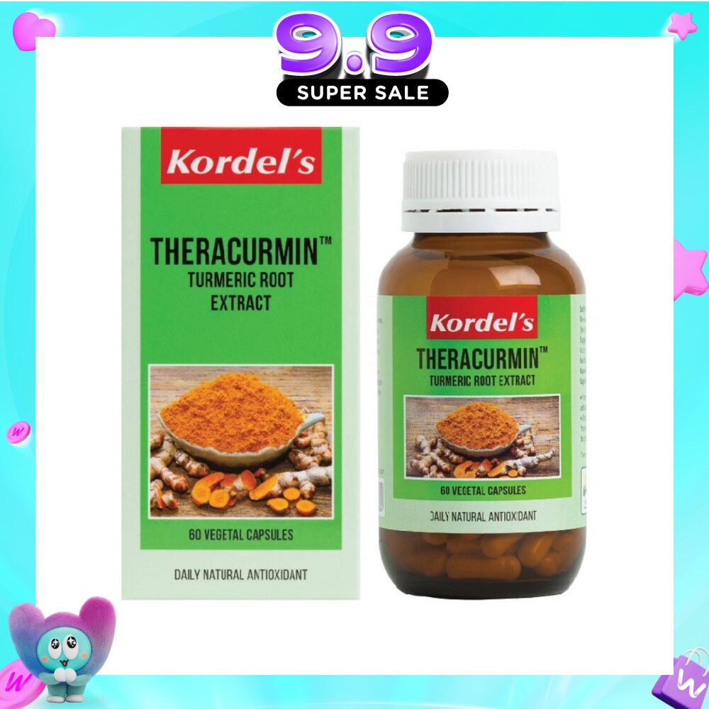 Theracurmin™ Tumeric Root Extract Vegetal Capsule 60s image