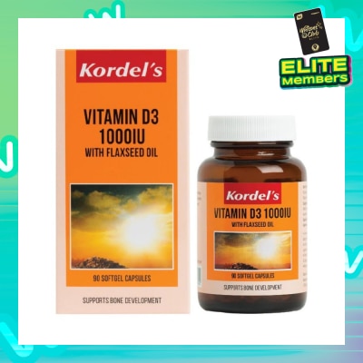 KORDEL'S Vitamin D3 1000 IU 90s