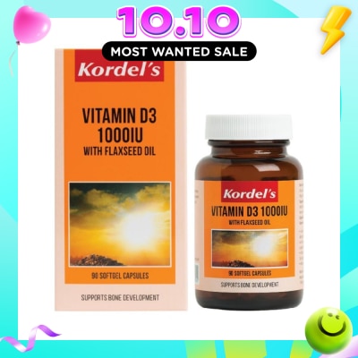 KORDEL'S Vitamin D3 1000 IU 90s image