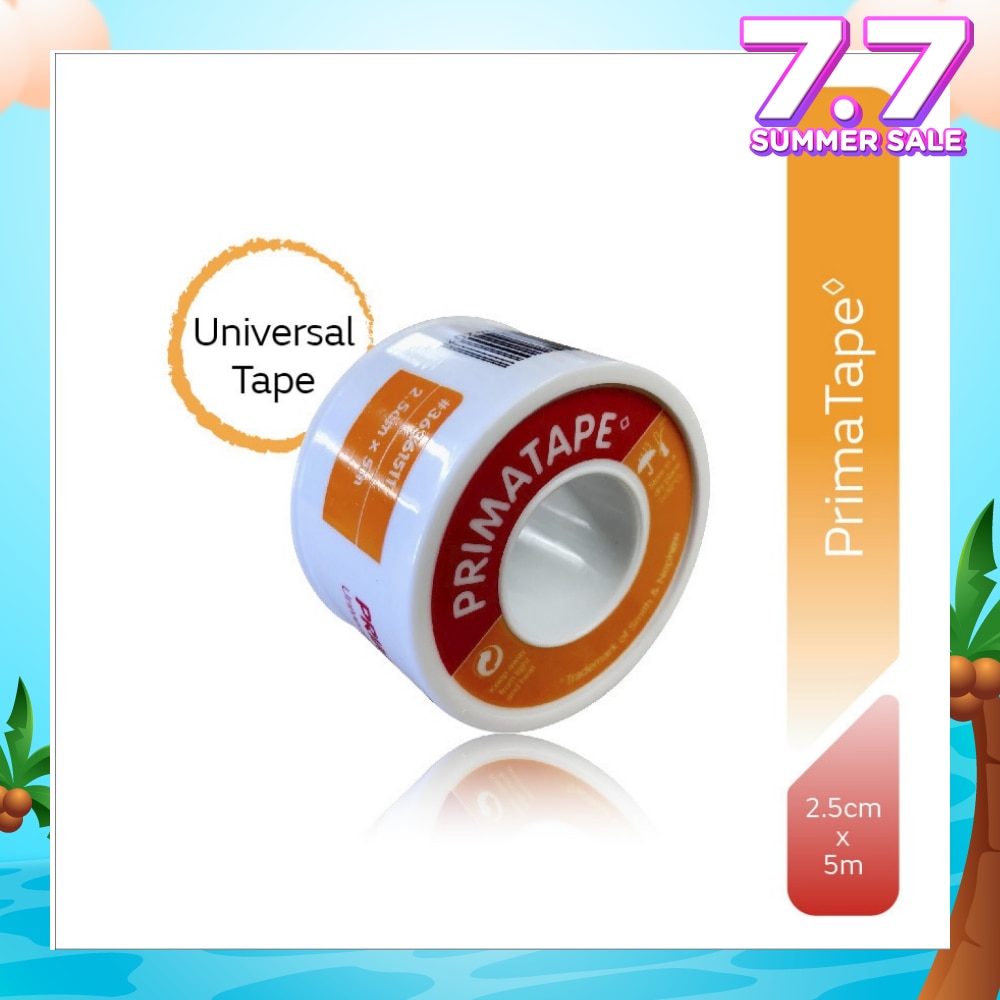 PrimaTape Universal Tape 2.5cm X 5m (Expiry: Feb`2026)
