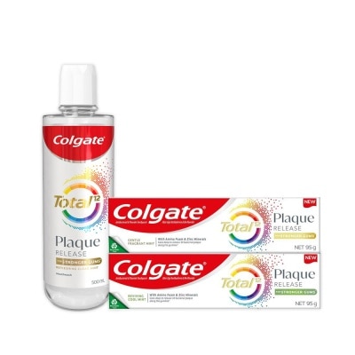 COLGATE Total Plaque Mouth Care Bundle Set 1s