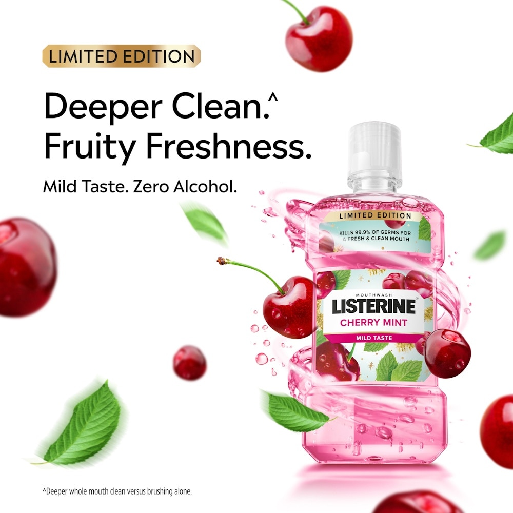 Limited Edition Mouthwash Cherry Mint 500ml