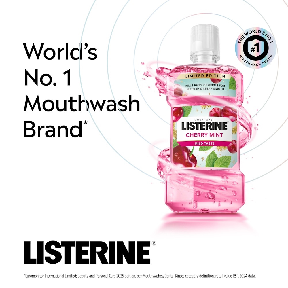 Limited Edition Mouthwash Cherry Mint 500ml