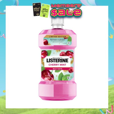 LISTERINE - Limited Edition Mouthwash Cherry Mint 500ml