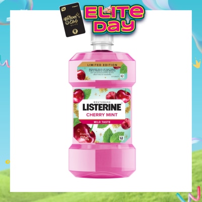 LISTERINE - Limited Edition Mouthwash Cherry Mint 500ml