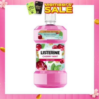 LISTERINE Limited Edition Mouthwash Cherry Mint 500ml