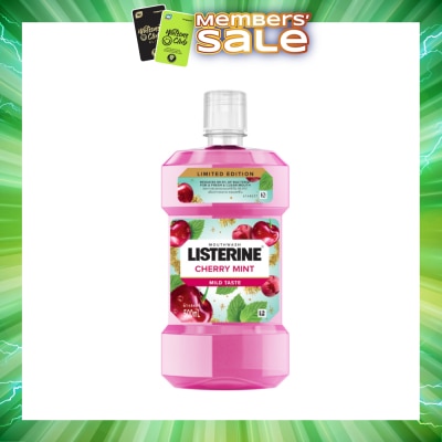 LISTERINE - Limited Edition Mouthwash Cherry Mint 500ml