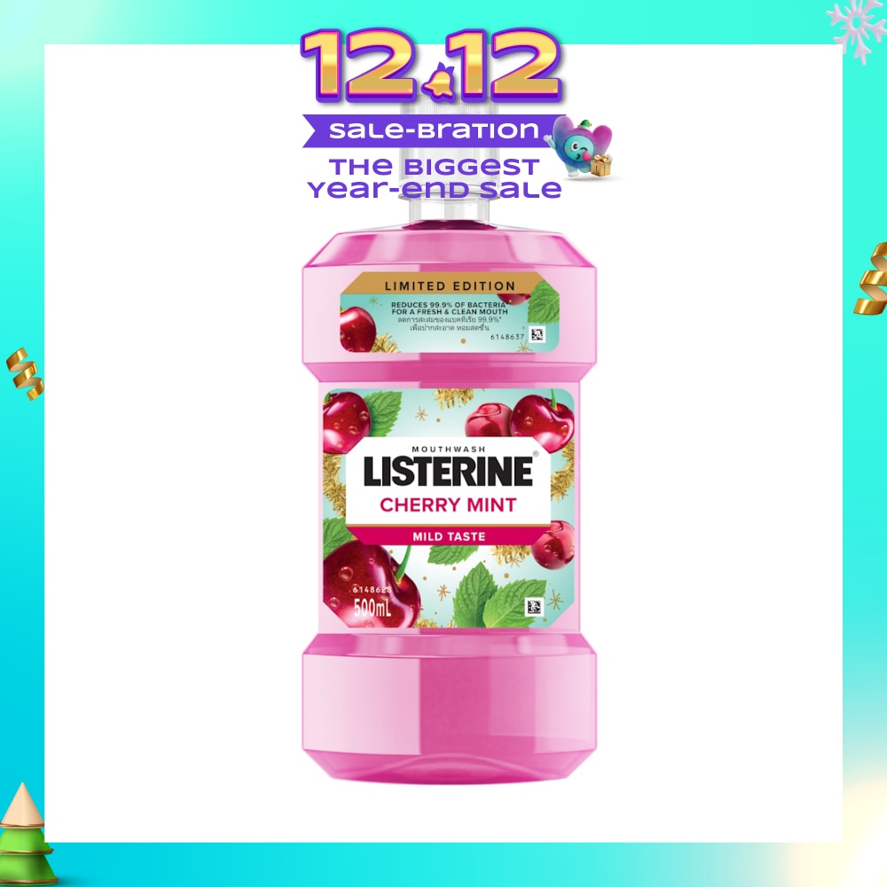 Limited Edition Mouthwash Cherry Mint 500ml
