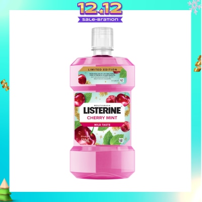 LISTERINE Limited Edition Mouthwash Cherry Mint 500ml