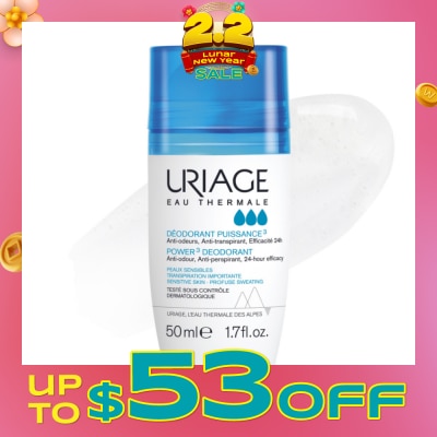 URIAGE Eau Thermale Power 3 Deodorant 50ml