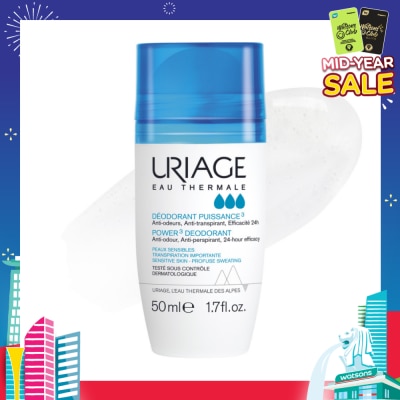 URIAGE Eau Thermale Power 3 Deodorant 50ml