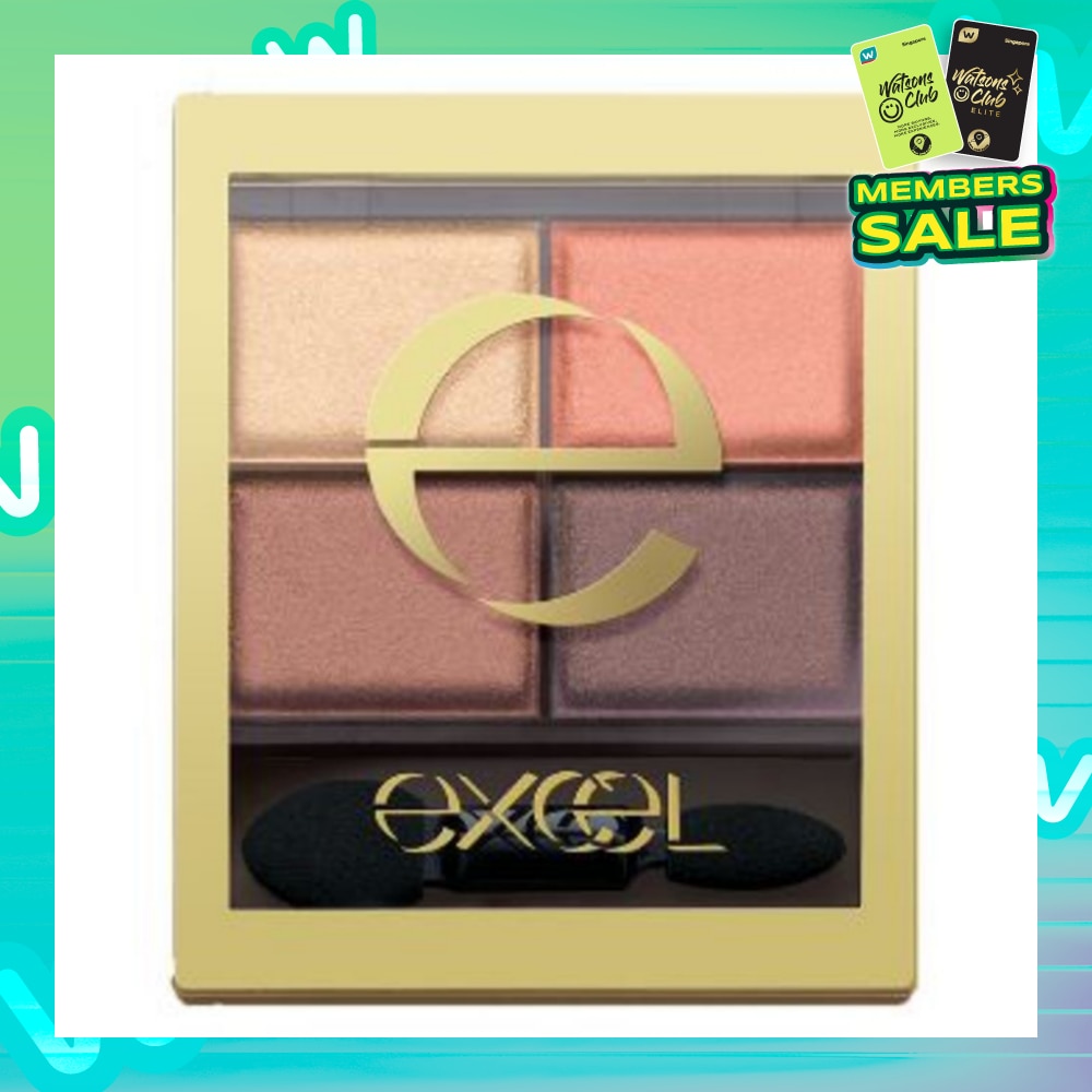 EXCEL Skinny Rich Shadow SR05 Warm Brown 1 Piece (Expiry: Dec`2025)