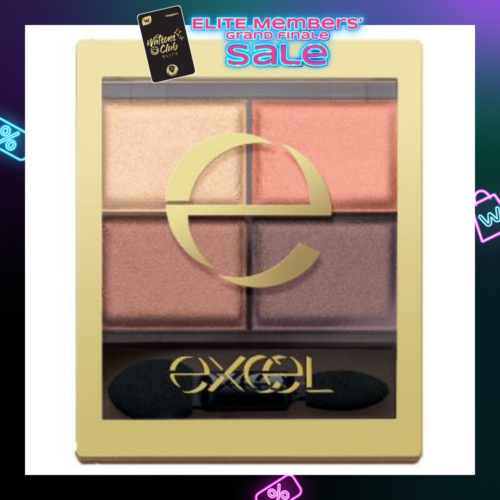 EXCEL Skinny Rich Shadow SR05 Warm Brown 1 Piece (Expiry: Dec`2025)