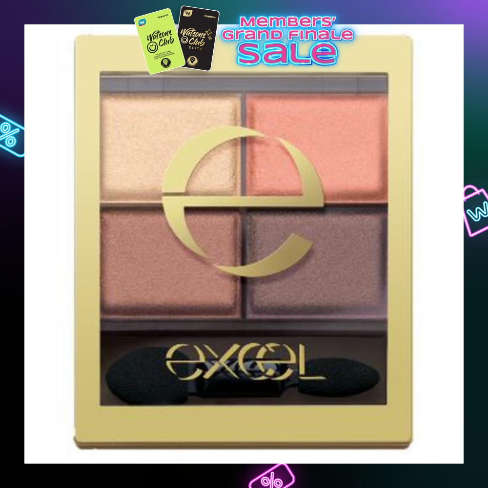 EXCEL Skinny Rich Shadow SR05 Warm Brown 1 Piece (Expiry: Dec`2025)