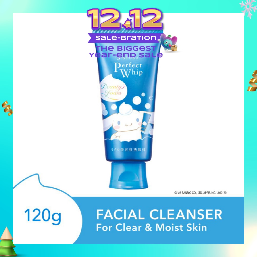 X CINNAMOROLL Limited Edition Perfect Whip Facial Cleanser 120g