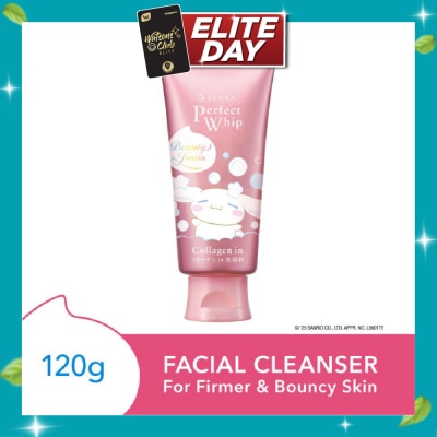 SENKA X CINNAMOROLL Limited Edition Perfect Whip Collagen In Facial Cleanser 120g image