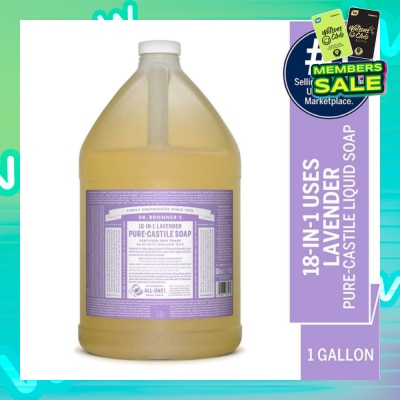 DR BRONNER'S DR BRONNER'S Lavender Pure Castile Liquid Soap 1 Gallon