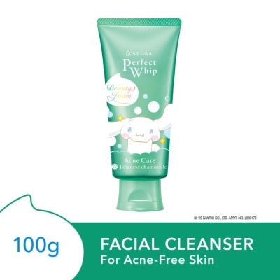 SENKA X CINNAMOROLL Limited Edition Perfect Whip Acne-Care Facial Cleanser 100g