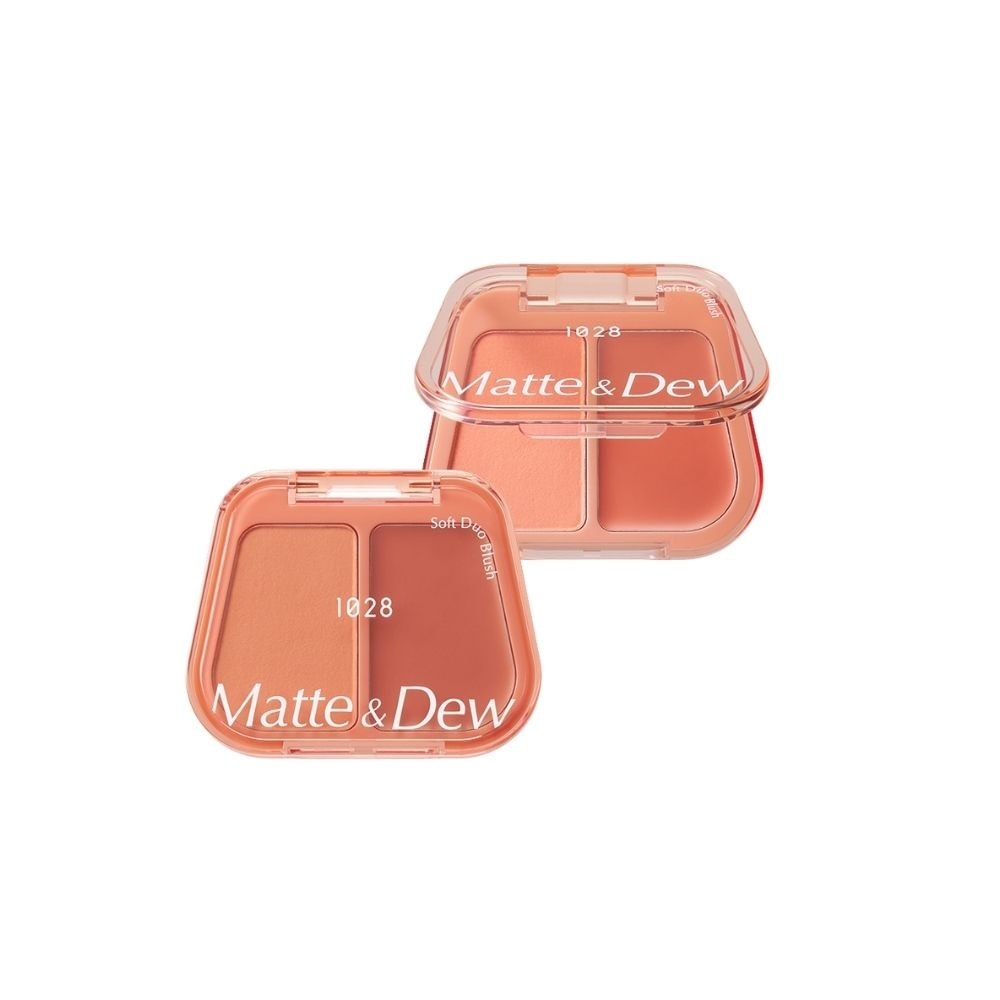 Matte & Dew Soft Duo Blush 01 Apricot 5g