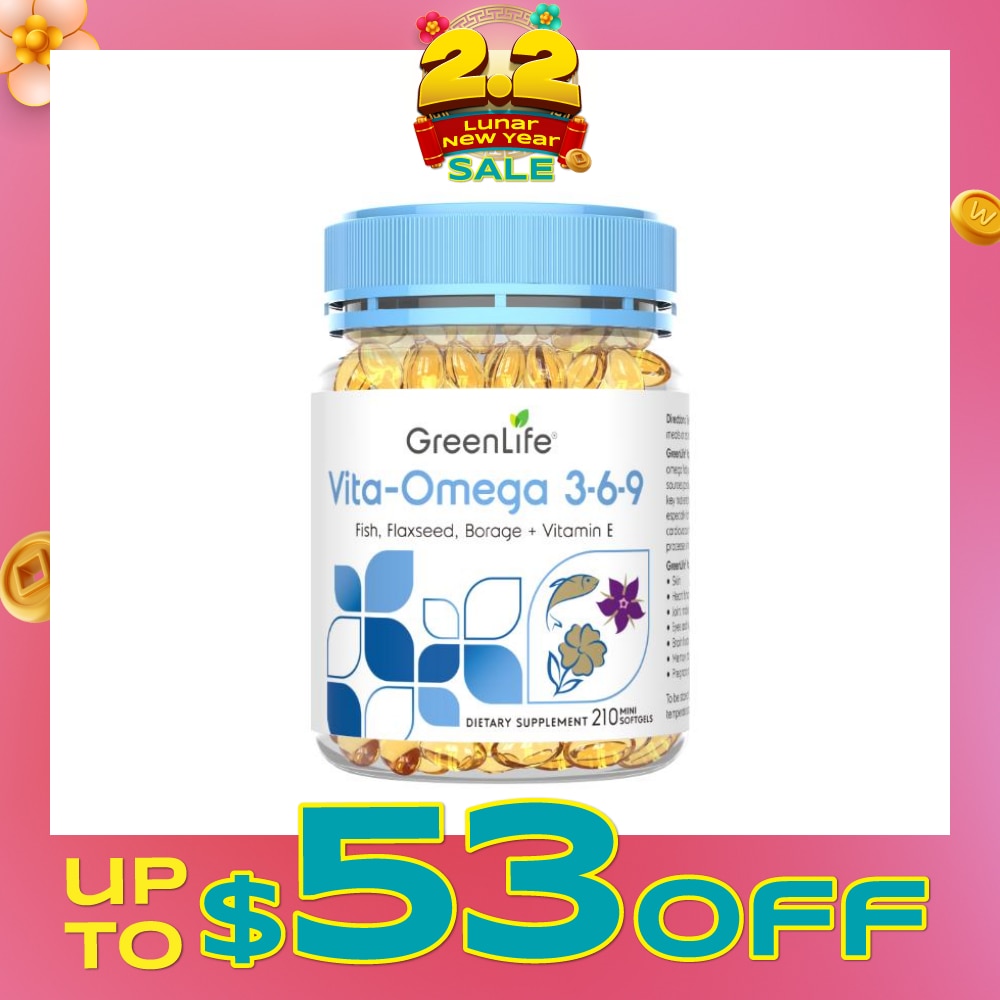 Vita-Omega 3·6·9 210 Soft Gels