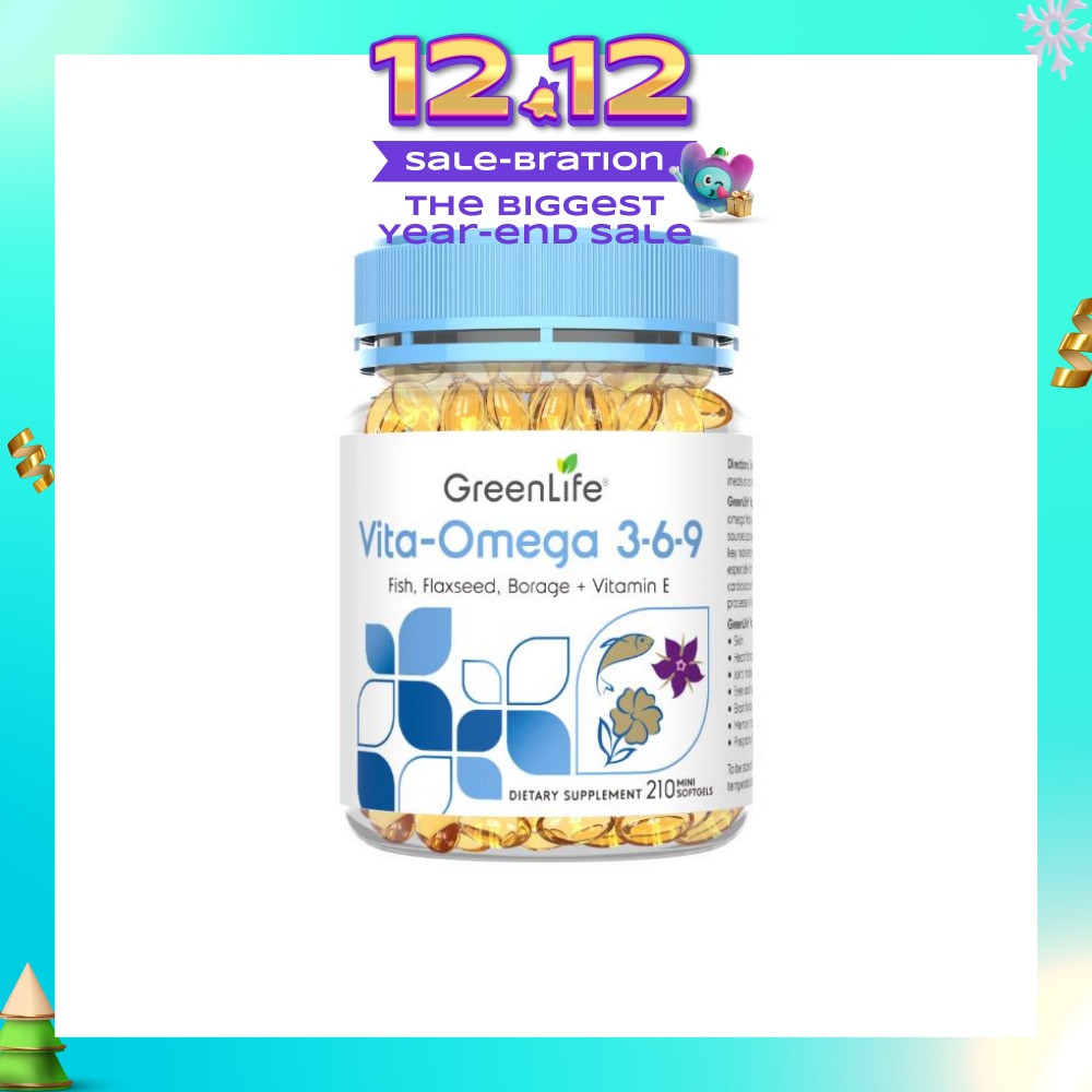 Vita-Omega 3-6-9 Mini Softgel 210s (Expiry: Feb`2026)