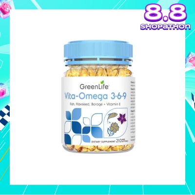 GREENLIFE Vita-Omega 3·6·9 210 Soft Gels