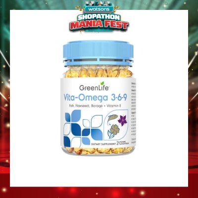 GREENLIFE - Vita-Omega 3·6·9 210 Soft Gels