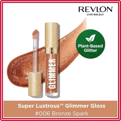 REVLON Super Lustrous™ Glimmer Gloss #006 Bronze Spark 1s