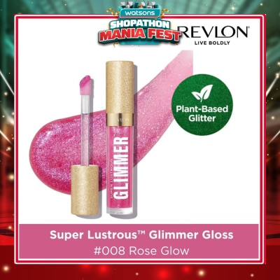 REVLON - Super Lustrous™ Glimmer Gloss #008 Rose Glow 1s
