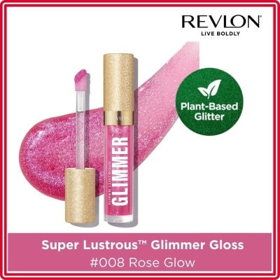 REVLON Super Lustrous™ Glimmer Gloss #008 Rose Glow 1s