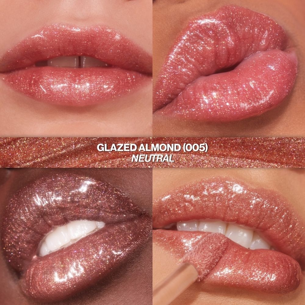 Super Lustrous™ Glimmer Gloss #005 Glazed Almond 1s