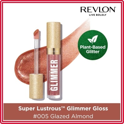 REVLON Super Lustrous™ Glimmer Gloss #005 Glazed Almond 1s