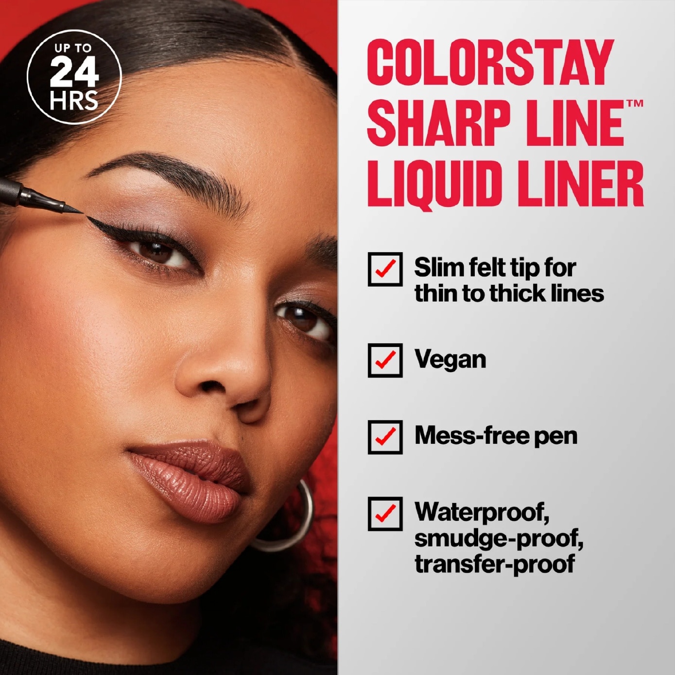 ColorStay Sharp Line™ Liquid Eyeliner #Black 1s image