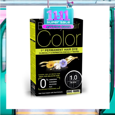 BEAUTY HAIR COLOR Beauty Hair Color 1.0 Black 160ml image