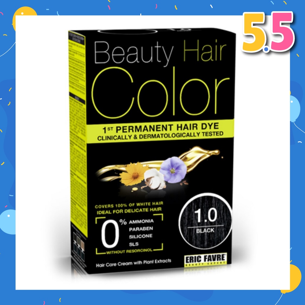 Beauty Hair Color 1.0 Black 160ml