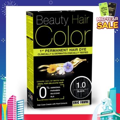 BEAUTY HAIR COLOR Beauty Hair Color 1.0 Black 160ml