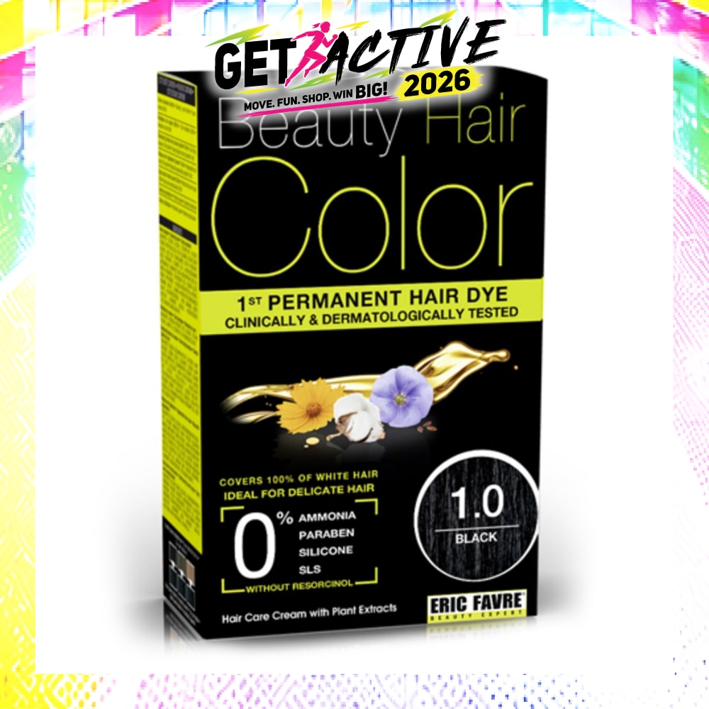 Beauty Hair Color 1.0 Black 160ml image