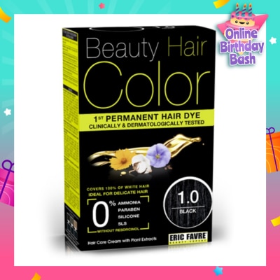 BEAUTY HAIR COLOR Beauty Hair Color 1.0 Black 160ml