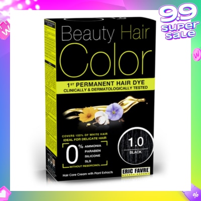 BEAUTY HAIR COLOR Beauty Hair Color 1.0 Black 160ml