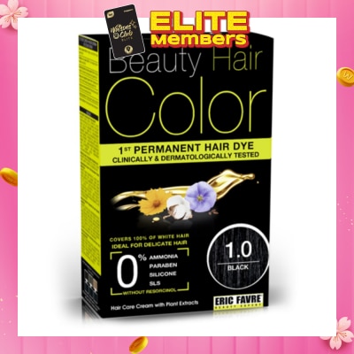 BEAUTY HAIR COLOR Beauty Hair Color 1.0 Black 160ml