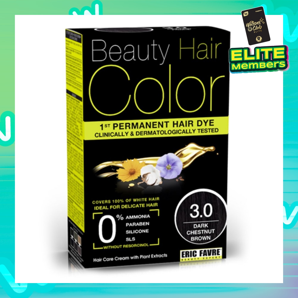 Beauty Hair Color 3.0 Dark Chestnut Brown 160ml