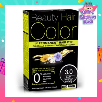 BEAUTY HAIR COLOR Beauty Hair Color 3.0 Dark Chestnut Brown 160ml